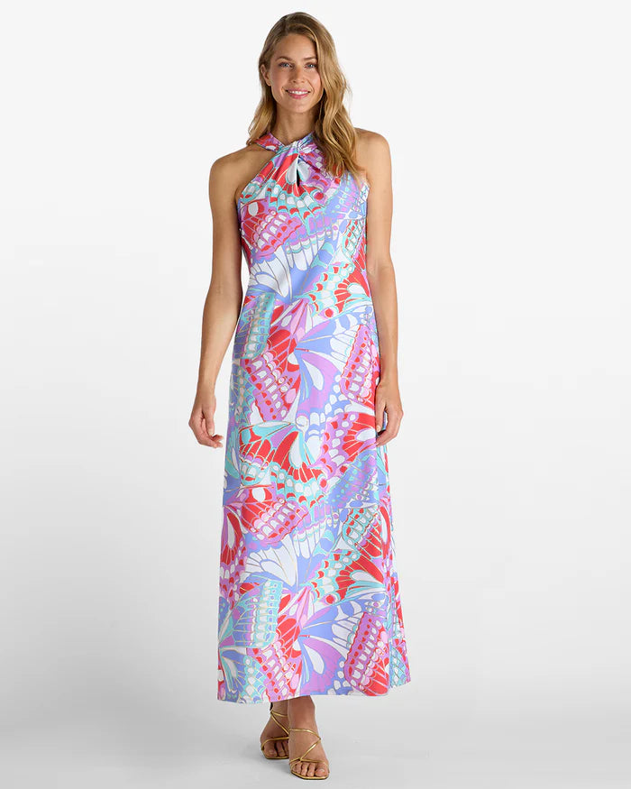 jude connally maxi dress Jude Connally Candy Dress Jude Cloth Grand Chains Harbor Blue L / Grand Chains Harbor Blue